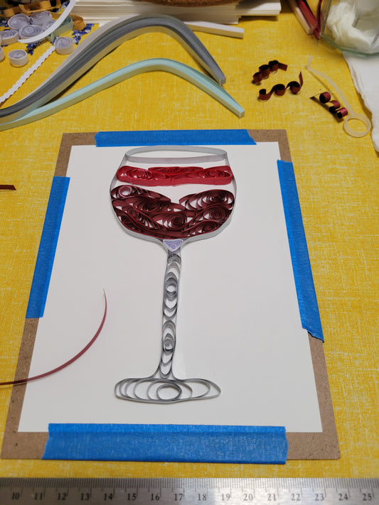 Cheers - Glass of Red Wine