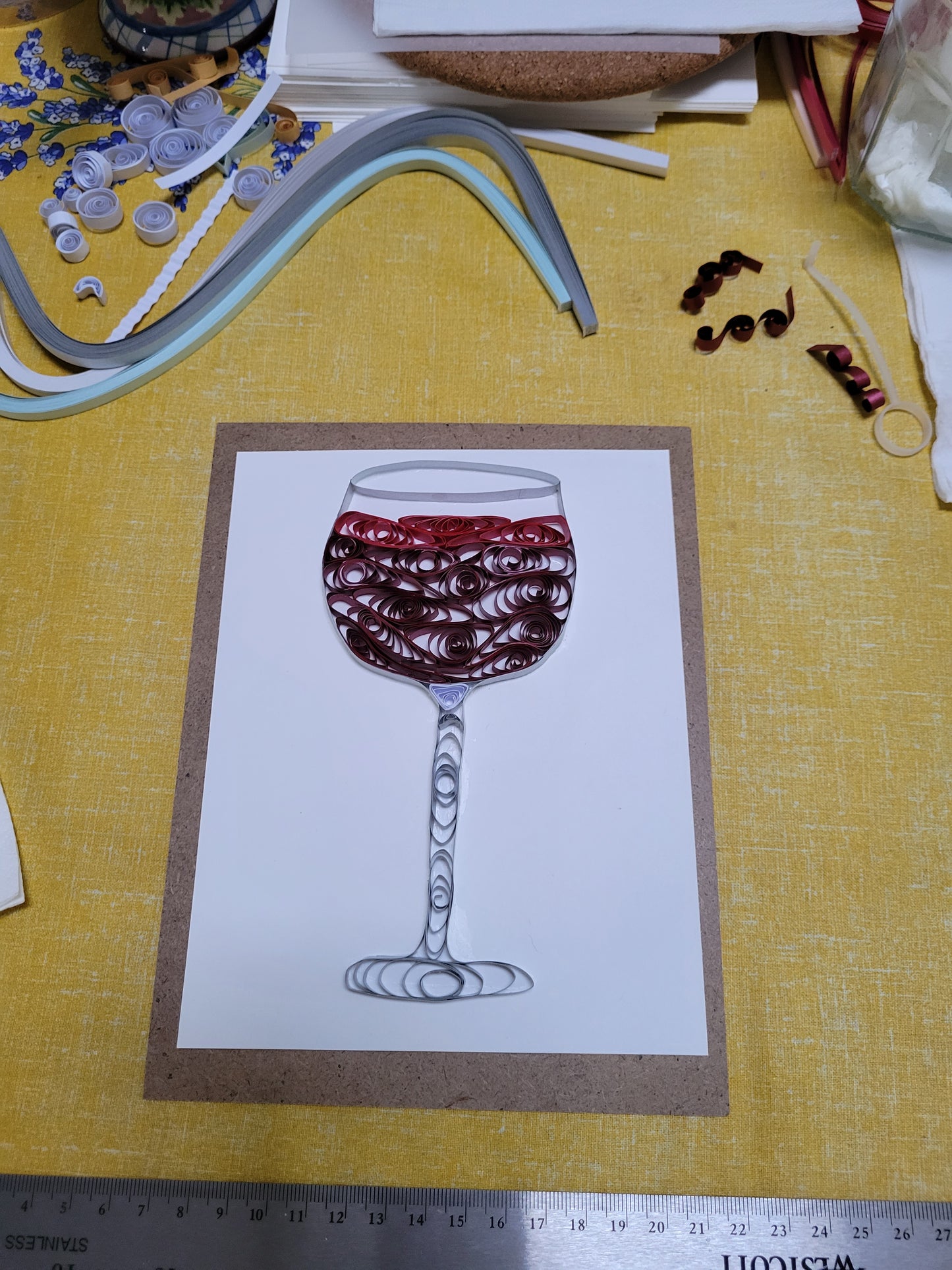 Cheers - Glass of Red Wine