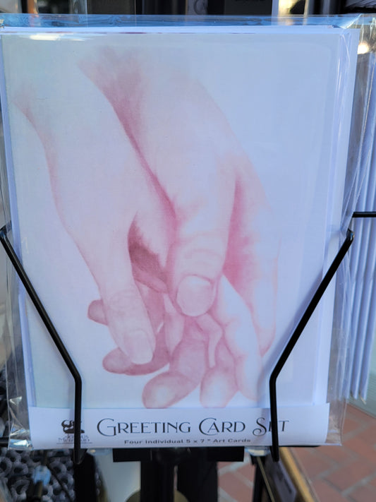 Art Greeting Card Set of Four