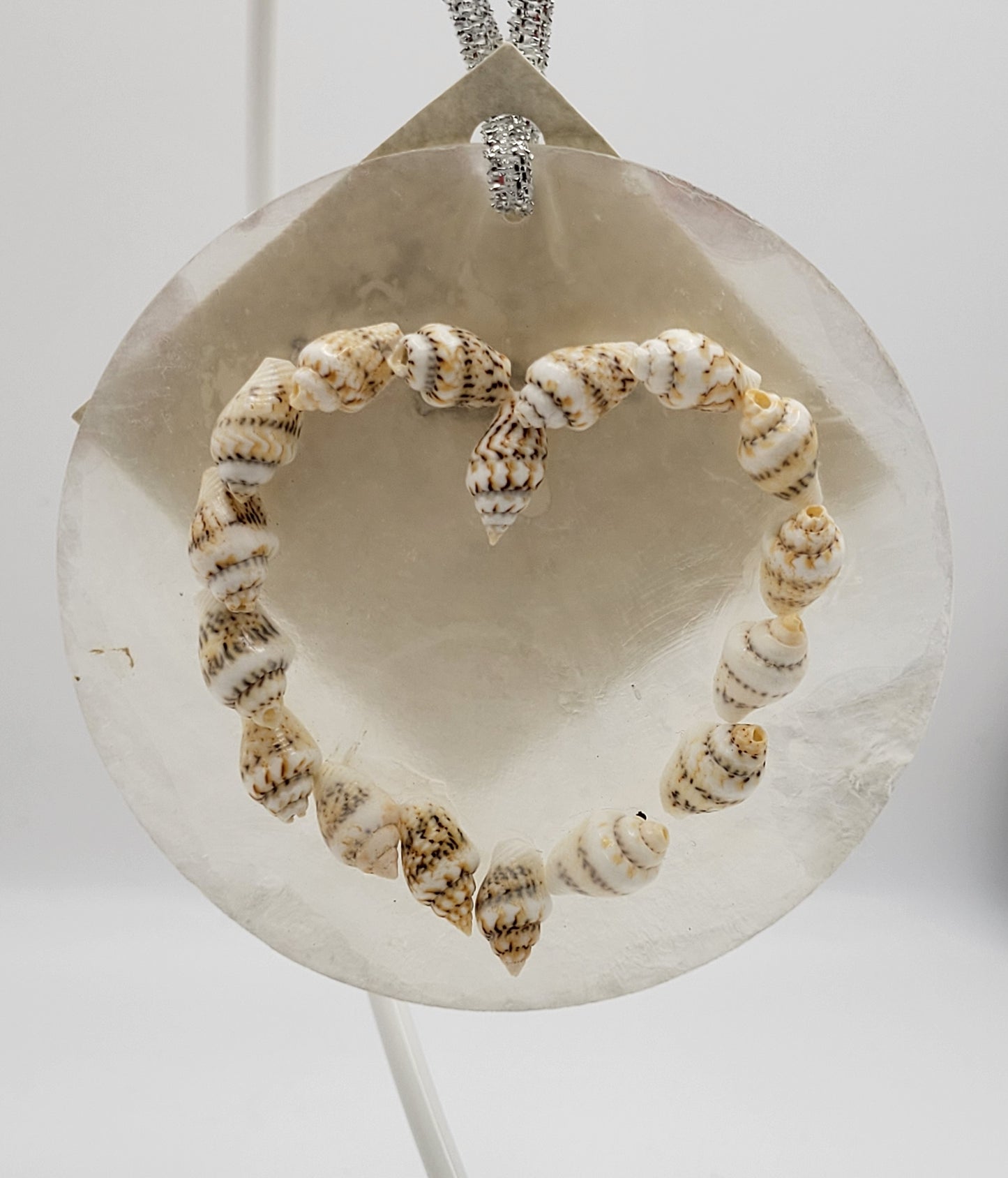 Seashell Heart Ornament