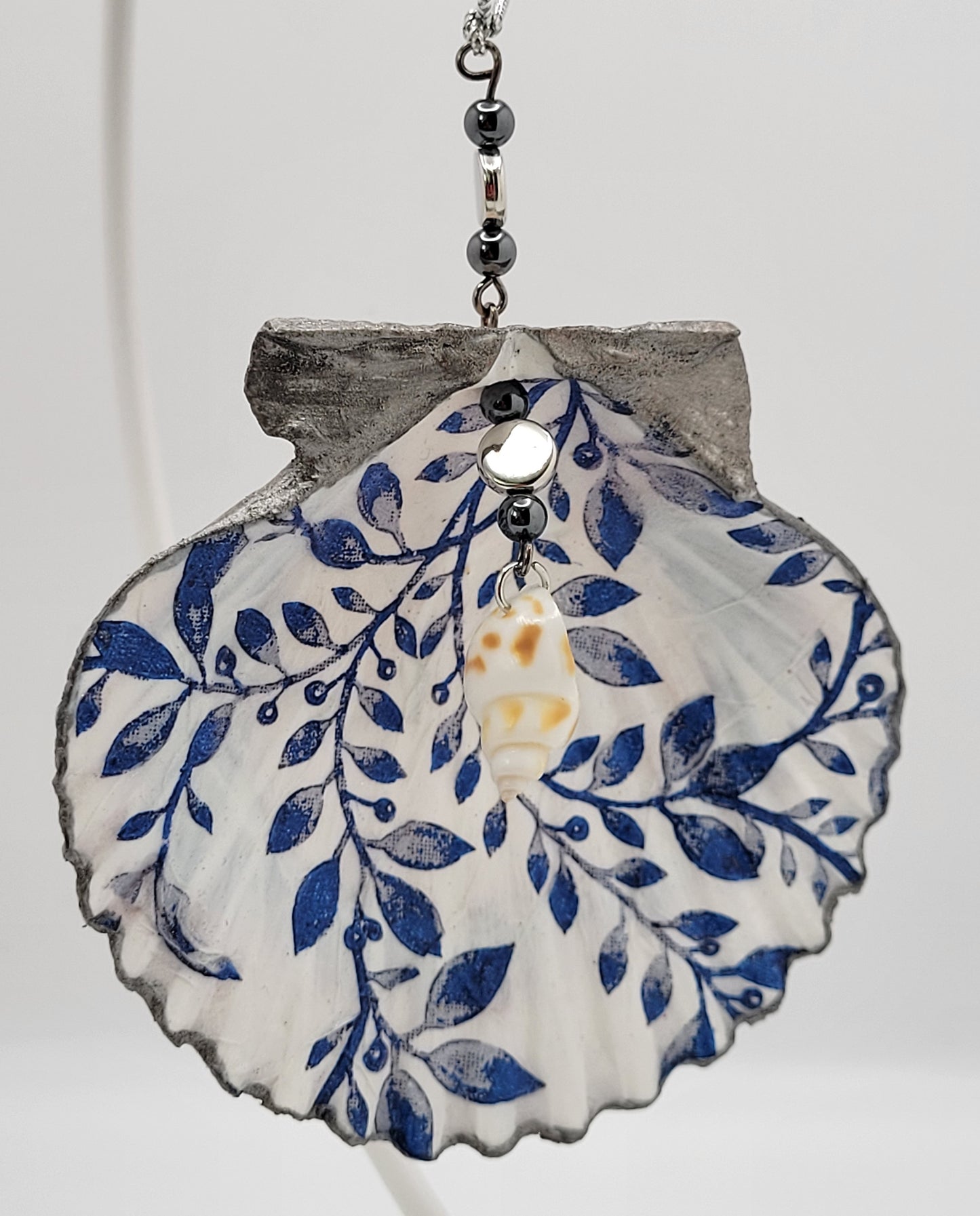 Seashell Ornaments - Hand Embellished & Decoupage