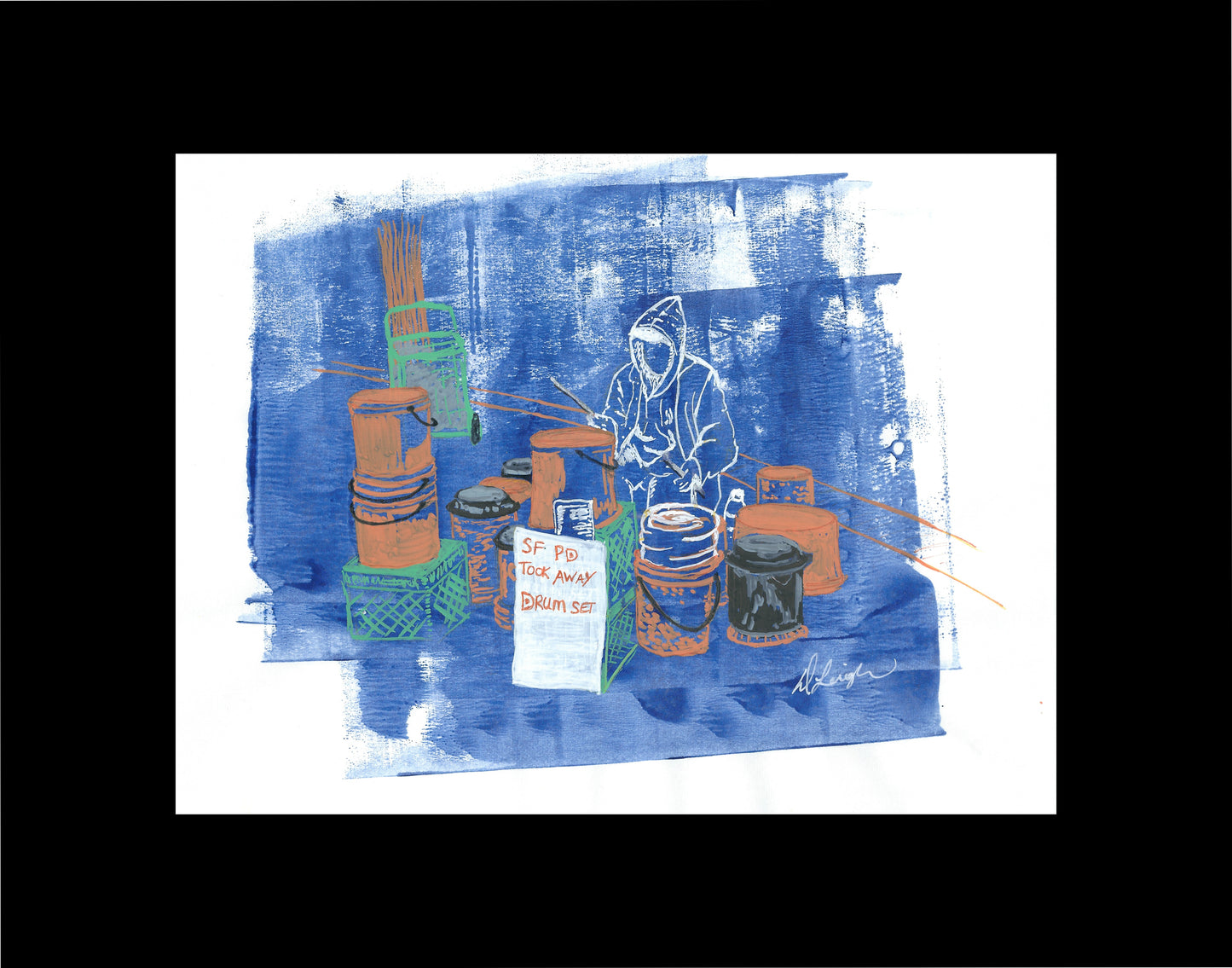 FiDi Drummer - Print