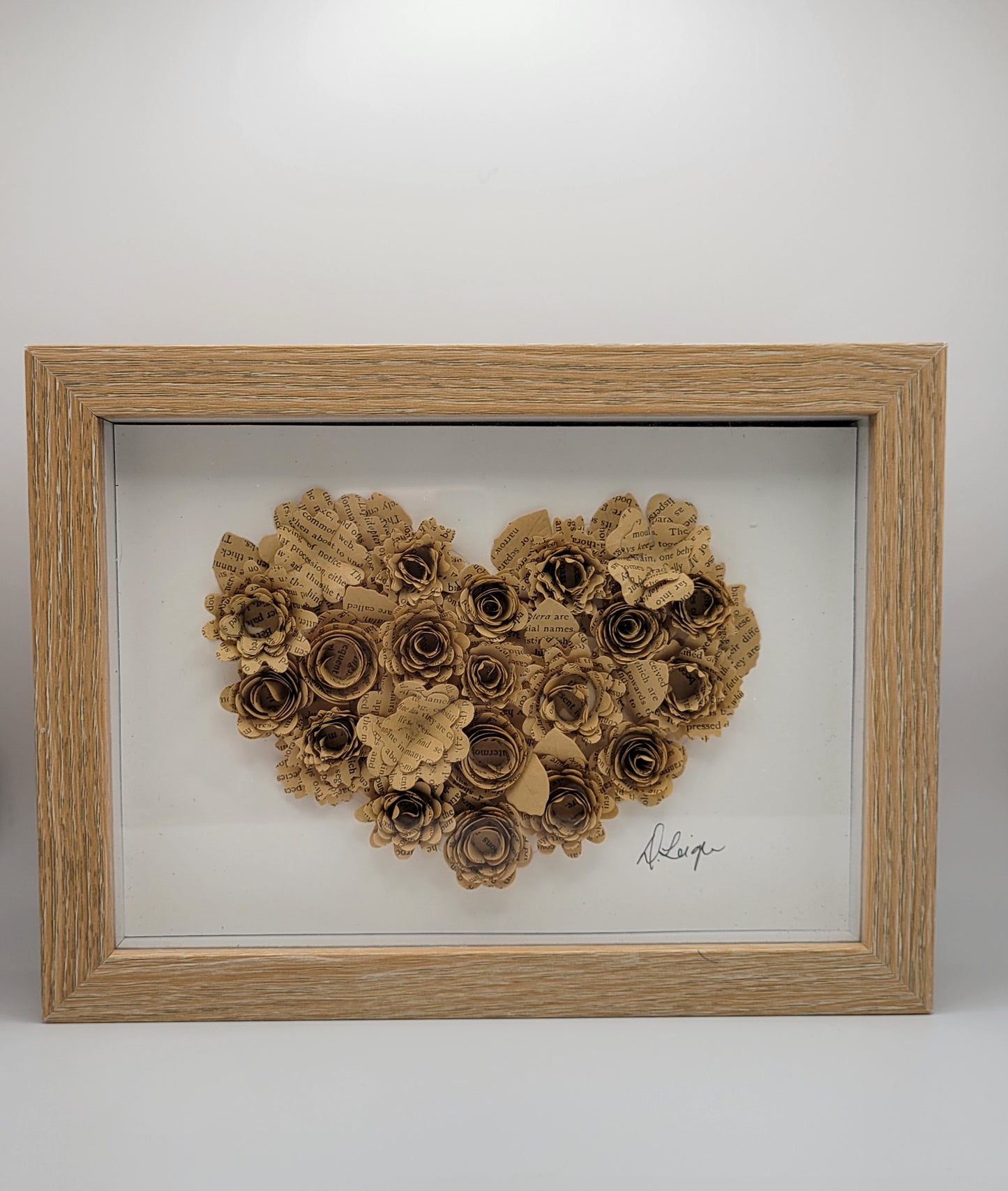 Vintage Paper Heart